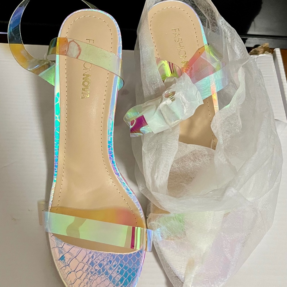 Fashion Nova- The Glass Slipper Maria 2 Heels